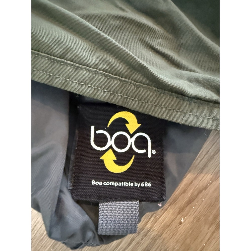 686 Snow Pants XS Street Fit Infidry Smarty Tech BOA Compatible Thermal Green - Picture 2 of 8